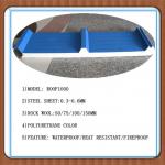 PIR/PUR/EPS/ROCK WOOL Insulated roofing panels