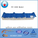 Insulated PU sandwich roof panel made in China