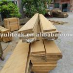 Raw Burma teak wood