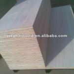 Solid Paulownia wood finger jointed board/panel E0 glue length 4500mm