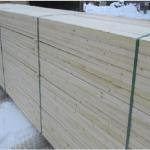 Spruce sawn wood