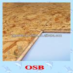 Oriented Strand Board subfloor OSB