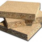 raw chipboard ( particleboard ) 8mm