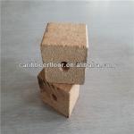 wood chip block for making pallet foot