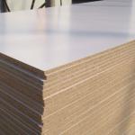 white melamine chipboard 1220*2440mm used for furniture and condrtuction