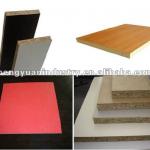 Melamine Flakeboard Poplar core use Furniture