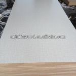 Two sided white laminated melamine mdf board from Linyi
