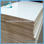 White Laminated Melamine MDF Board with Cheap Price