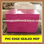 Melamine MDF,PVC edge tape sealed MDF,slot MDF