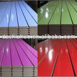 slatwall panels/melamine slotted mdf board/slatwall hook