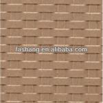 Bamboo grain embossed mdf for interior wall decoration.