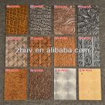ZHUV wall decoration material MDF 3D embossed board