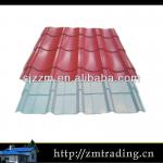 roof tile types of houses decoration metal roof sheet