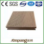 Free Maintenance WPC Tile Solid Wood Plastic Composite Decking