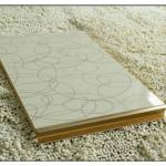 high quality MDF embossed with a design of different color UV board