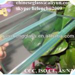 China 6.38-60mm clear &amp; tinted &amp; reflective laminated safety glass with ISO,AS/NZS certificate for building