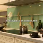 4mm 6mm low price tempered glass for color splashback with AS NS certificate