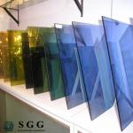 High quality reflective glass (bronze, grey, green, blue)