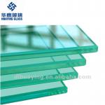 3-19mm Thick Clear Flat Toughened Glass