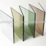 Heat-reflective tempered glass