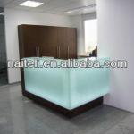 Jade Glass Table Backlit Onyx Glass Countertop for Kitchen Vanity