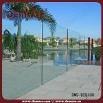 outdoor tempered glass panel glass fence/wall prices
