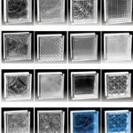 best prices 190x190x80mm Colored and Clear Glass Block / Glass Brick
