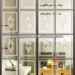 Acid etched frosted home design house designs cabinet decorative glass
