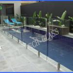 12mm Clear Toughened Glass Railing for Swiming pool(AS2208,CE EN12150)
