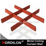 Kordilon grid ceiling aluminium celling tiles