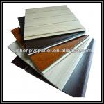 China manufacturer supplying wood design wave lamination pvc wall panel
