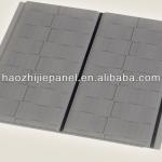 rectangle middle groove pvc ceiling designs