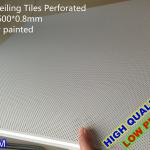 aluminum ceiling tile 600*600*0.8mm