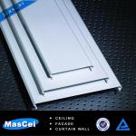 Aluminum insulated linear types of ceiling materials