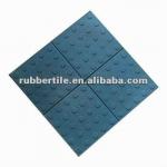 blind point rubber tiles