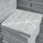 Light grey granite blind stone-