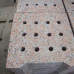Red blind paving stone