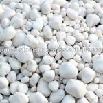 natural white cobble and pebble stone