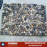 Mixed color pebble mats