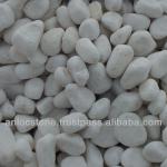 white pebbles-