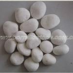 Snow White Pebble For Home Decoration