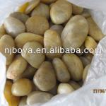 yellow pebble stone, polished pebble, river rock