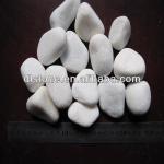 Snow White garden pebbles for sale cobble stone mat