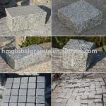 G603 Granite stone paver,cubestone