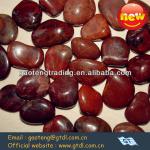 polished river pebbles for paving (1-2,2-3,3-5,5-8cm,color in red,black,yellow,white,tiger stirps)