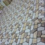 mesh back cobble stones-paving stone