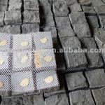Granite Cobblestone Paver for Driveways G684,Mesh Back Paver Stone
