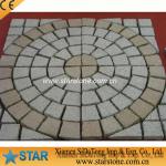 Natural paving block