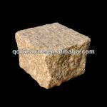 yellow granite curbstone