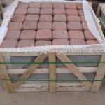 red sandstone tumbled curbstone-s-001